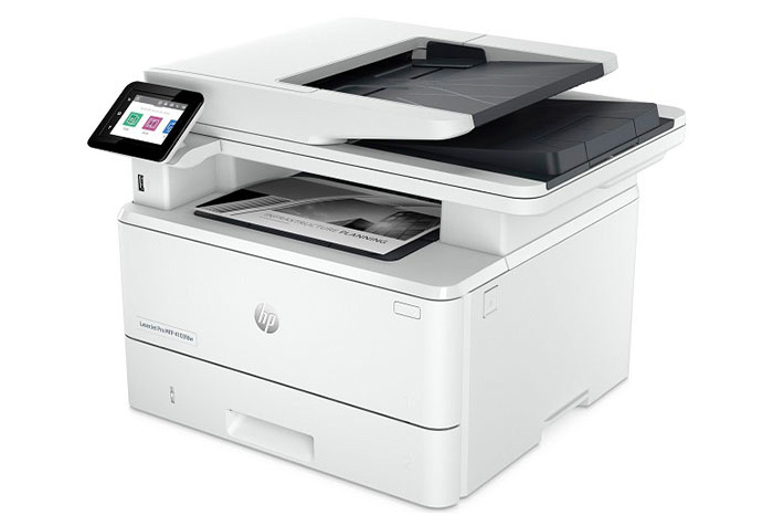 Máy in HP LaserJet Pro MFP 4103FDW 2Z629A (in 2 mặt,  scan 2 mặt,  copy 2 mặt,  Fax,  Email,  mạng Lan,  2 mặt,  Wifi)